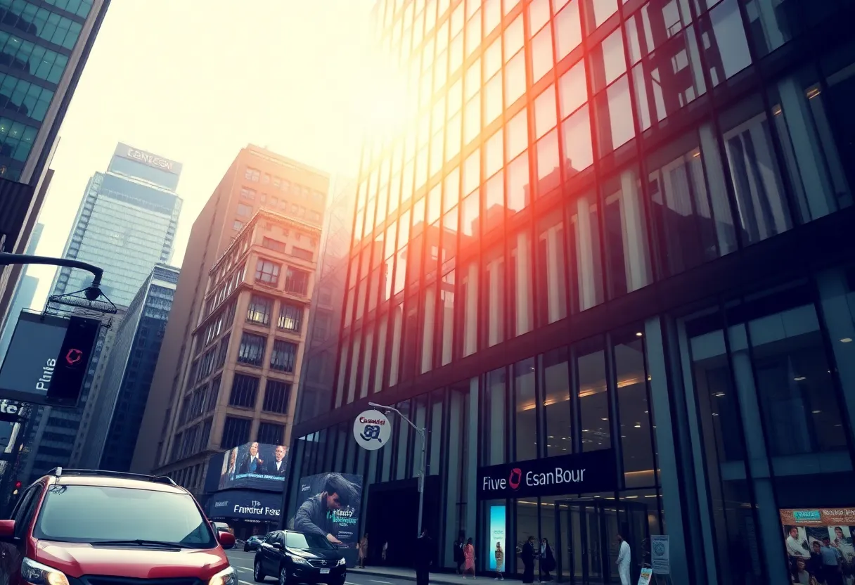 Image depicting a corporate building representing an ongoing investment investigation.