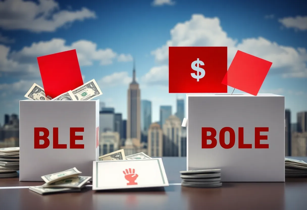 A visual representation of campaign finance investigation.