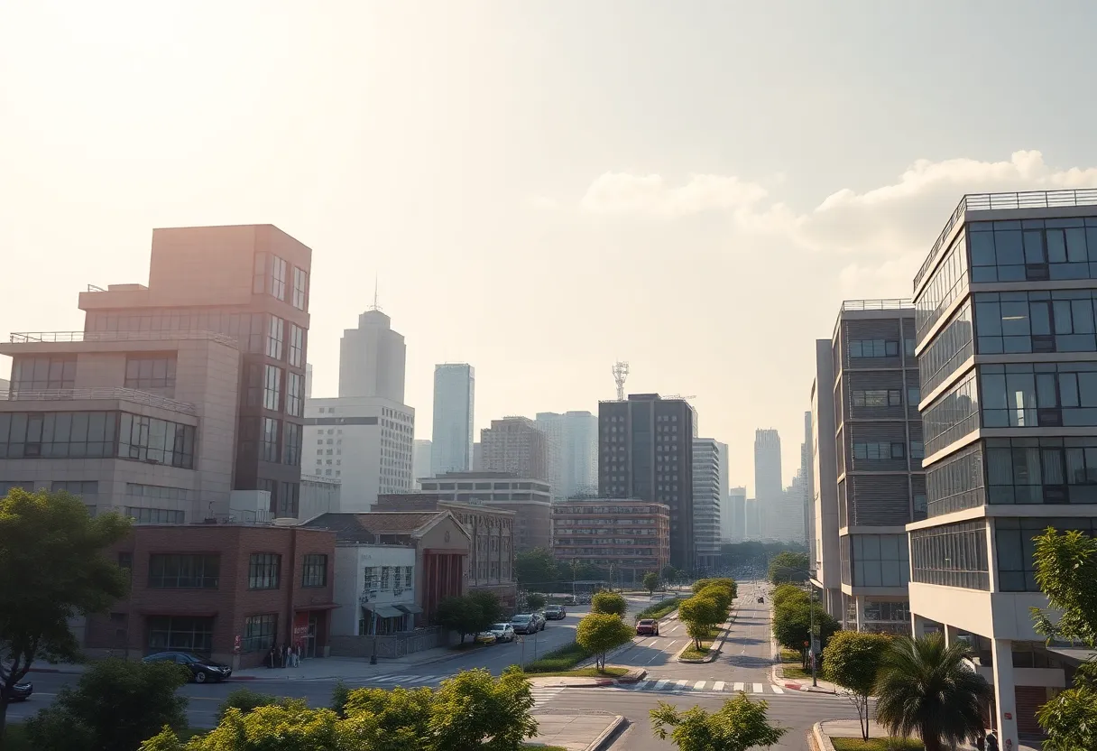 City skyline representing economic growth anticipation