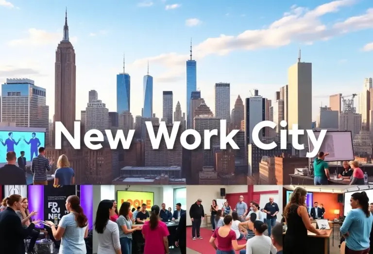 Collage of health events in NYC December 2025