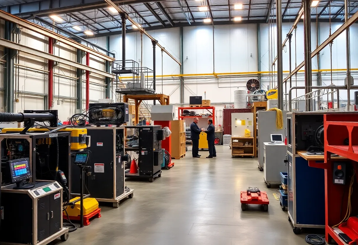 Proposed manufacturing hub for startups on Long Island.