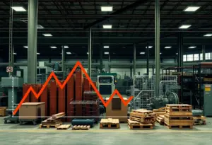 Illustration of the manufacturing decline in New York State