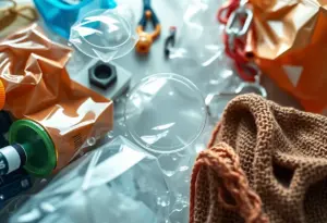 Illustration depicting market transparency and verification systems in supply chains.