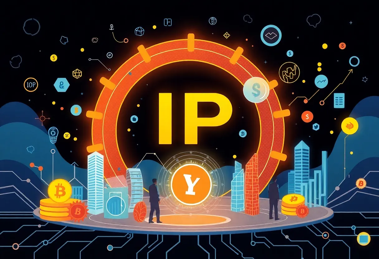 Graphical representation of an IPO with technology themes.