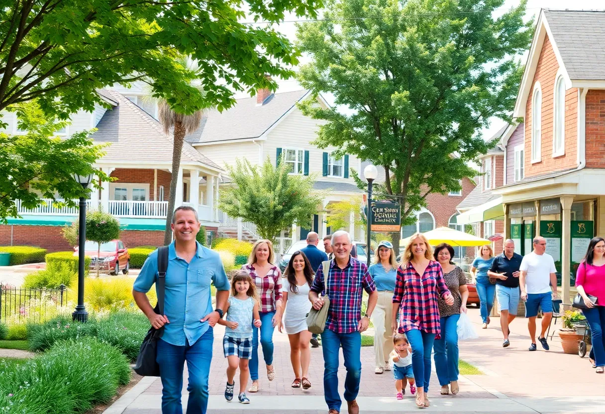 A welcoming community in Nassau County with parks and families