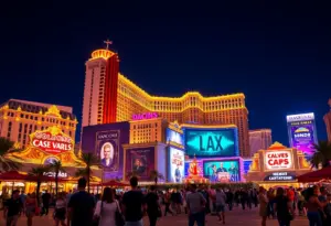 Aerial view of New York City with new casinos under construction
