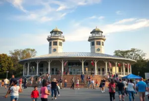 New York State Pavilion after restoration