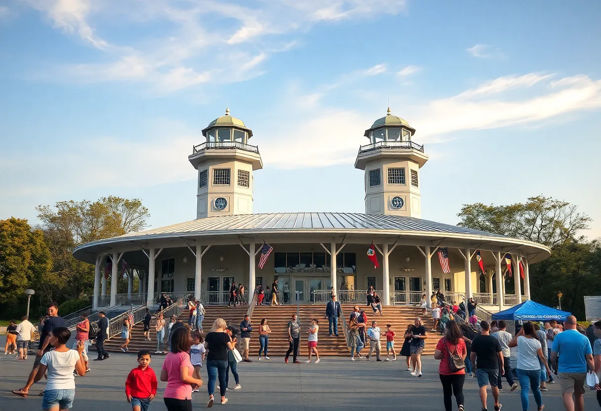 New York State Pavilion after restoration