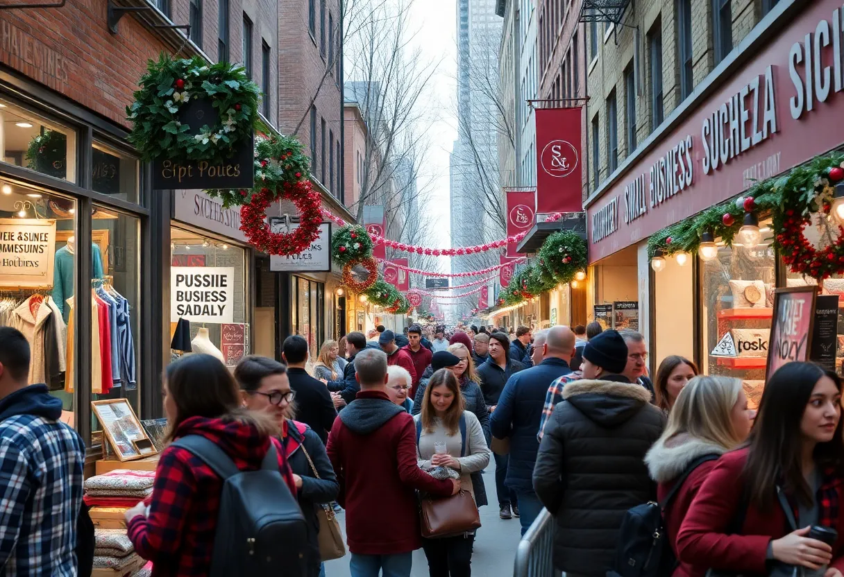 Local entrepreneurs celebrate Small Business Saturday in New York City