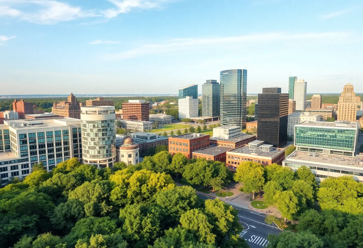 A view of Yonkers showcasing its business-friendly environment.