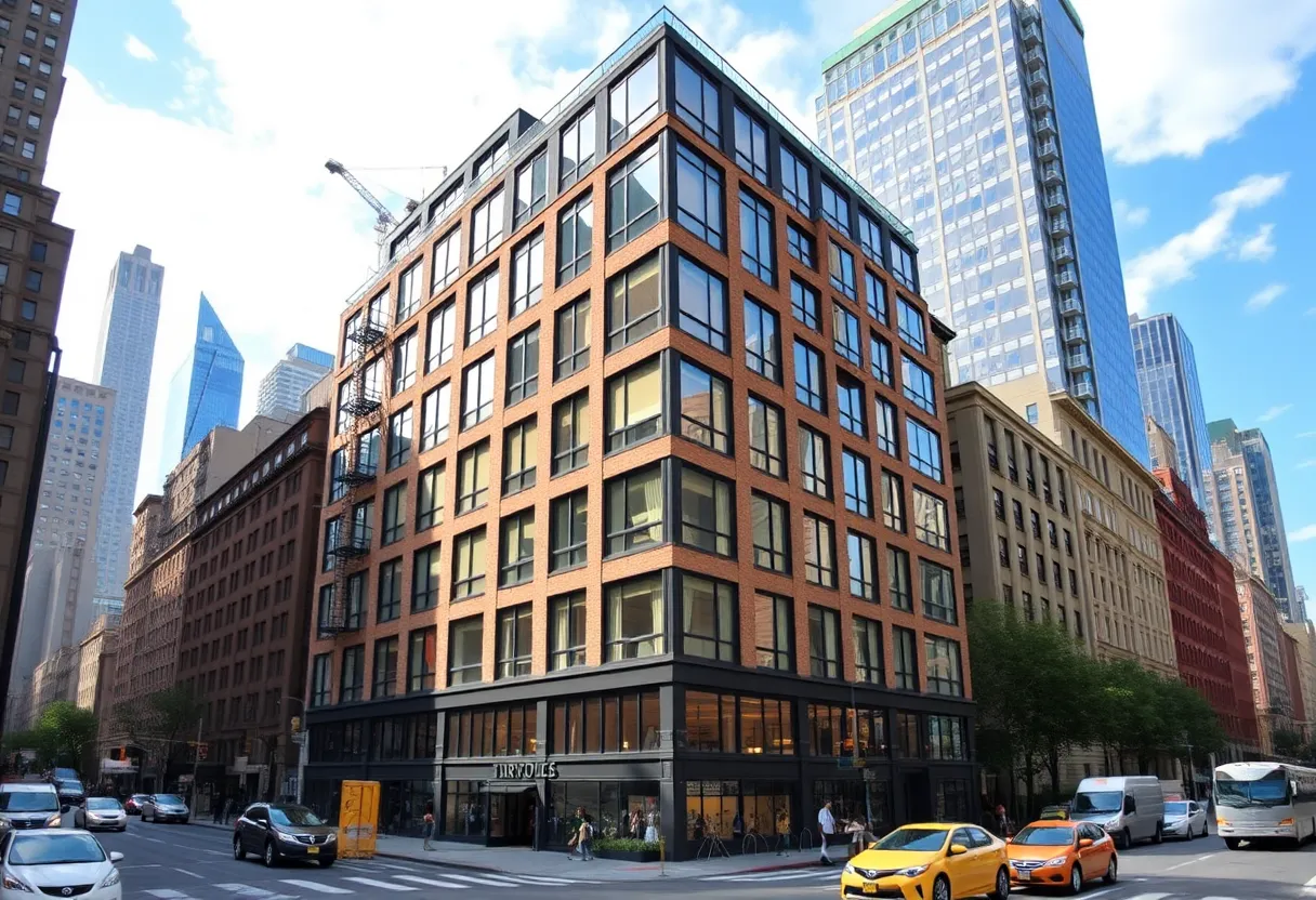 Mixed-use property at 41 East 41st Street in Murray Hill, Manhattan