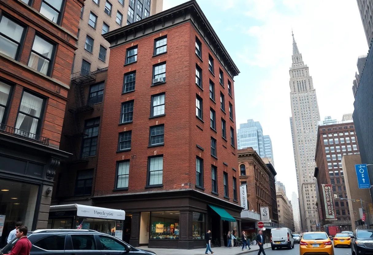 Historic office building at 440 Lafayette Street in NoHo, Manhattan