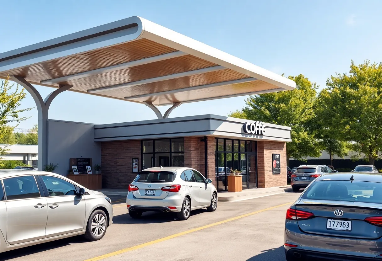 Proposed design for 7 Brew Coffee drive-thru in Wappingers Falls