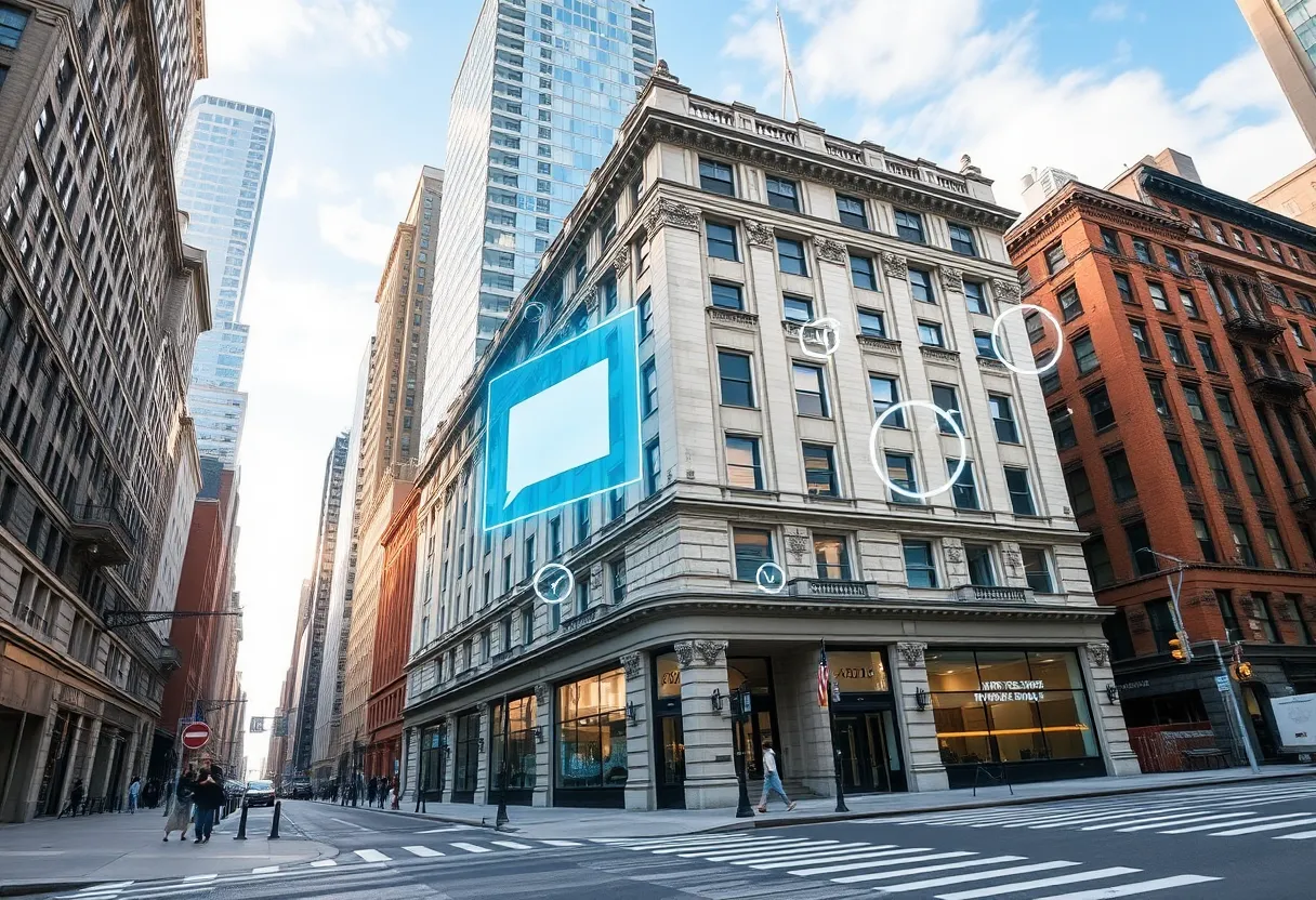 EliseAI headquarters expansion at the historic Tiffany & Co. building in NYC.