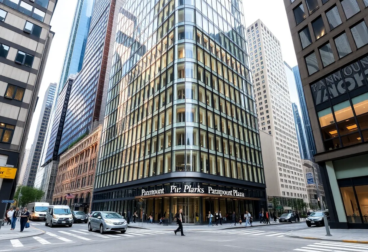 Paramount Plaza office building in Midtown Manhattan