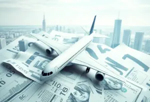 Conceptual image representing Spirit Airlines in financial discussions.