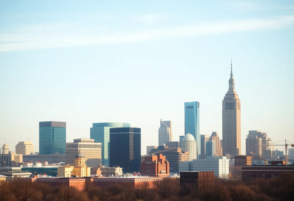 Conceptual image of New York City representing the whistleblower program