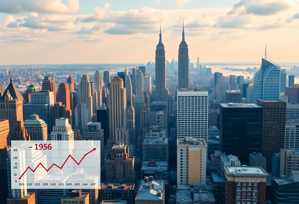 New York City skyline representing real estate trends