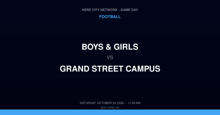 Boys & Girls 34, Grand Street Campus 0