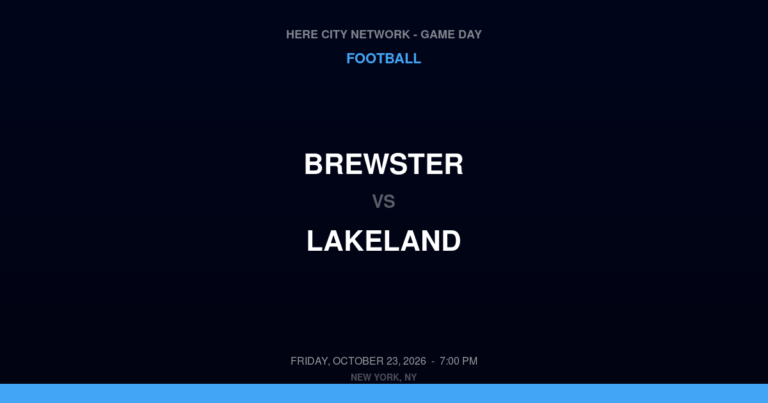 Brewster 42, Lakeland 7