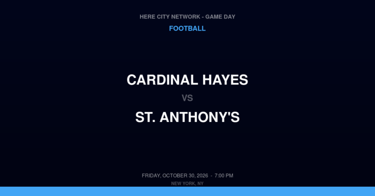 Cardinal Hayes at St. Anthony's