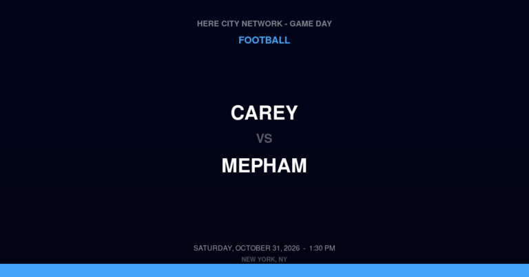 Carey at Mepham