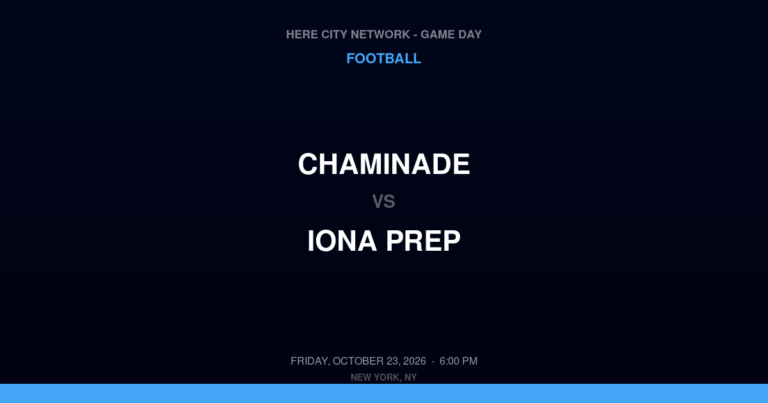 Chaminade 7, Iona Prep 42