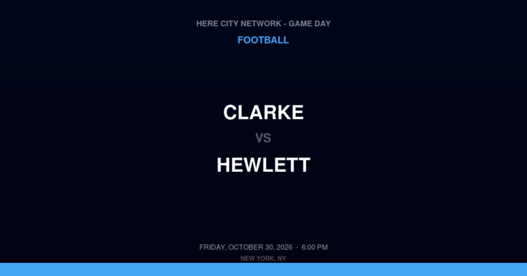 Clarke at Hewlett