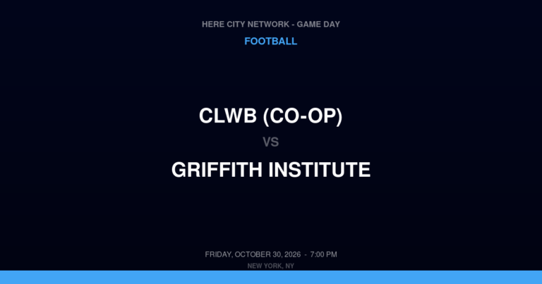 CLWB (CO-OP) at Griffith Institute