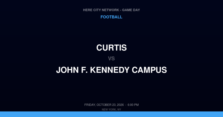 Curtis 38, John F. Kennedy Campus 6
