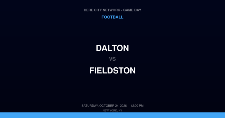 Dalton 12, Fieldston 34