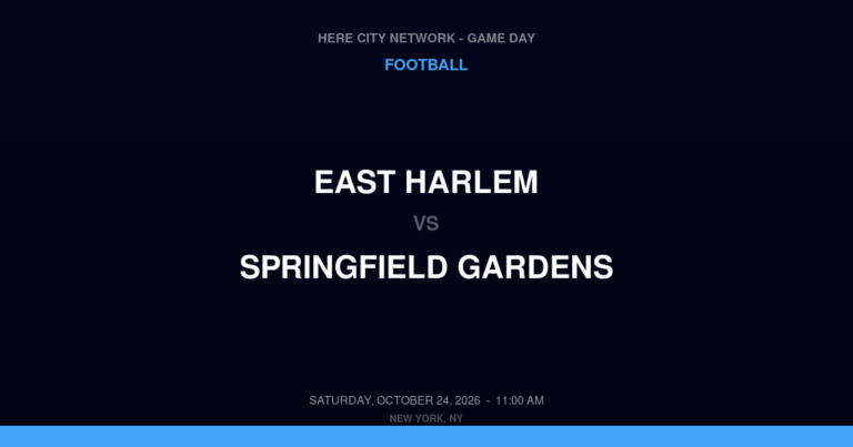 East Harlem 14, Springfield Gardens 0