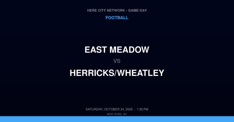 East Meadow 48, Herricks/Wheatley 13