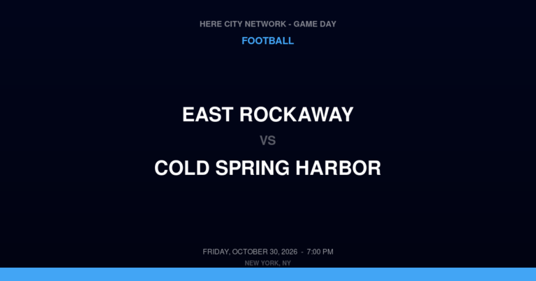 East Rockaway at Cold Spring Harbor