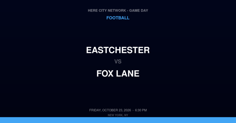 Eastchester 6, Fox Lane 35