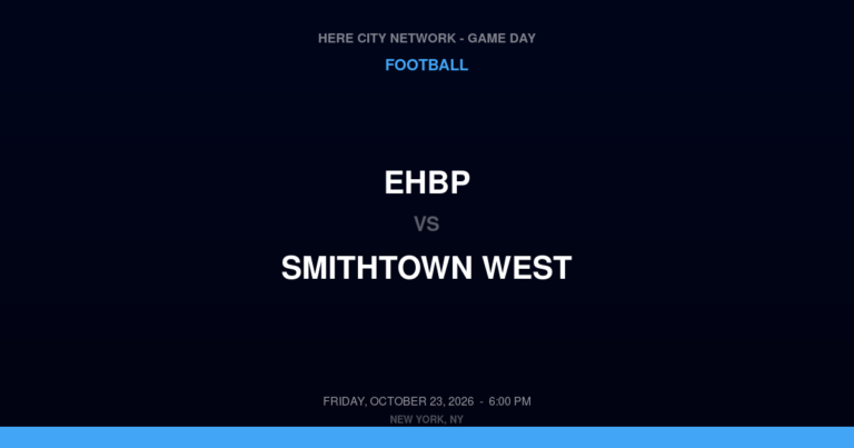 EHBP 39, Smithtown West 25
