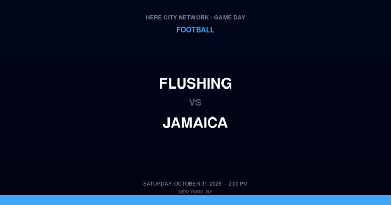 Flushing at Jamaica