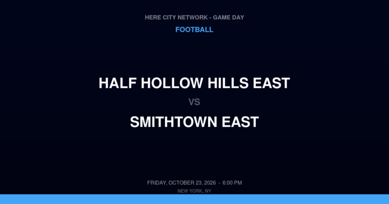Half Hollow Hills East 51, Smithtown East 21