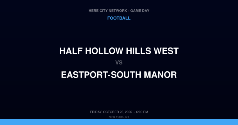 Half Hollow Hills West 7, Eastport-South Manor 40
