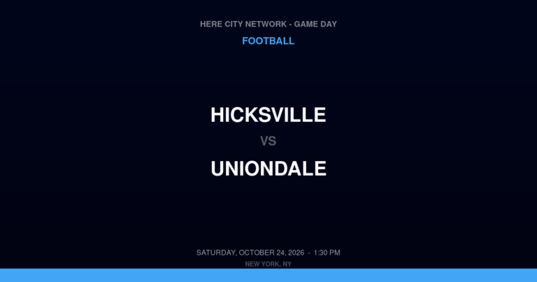 Hicksville 7, Uniondale 40