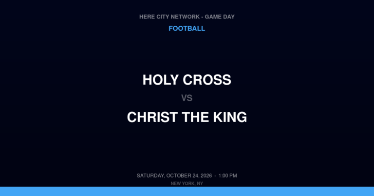 Holy Cross 42, Christ the King 0
