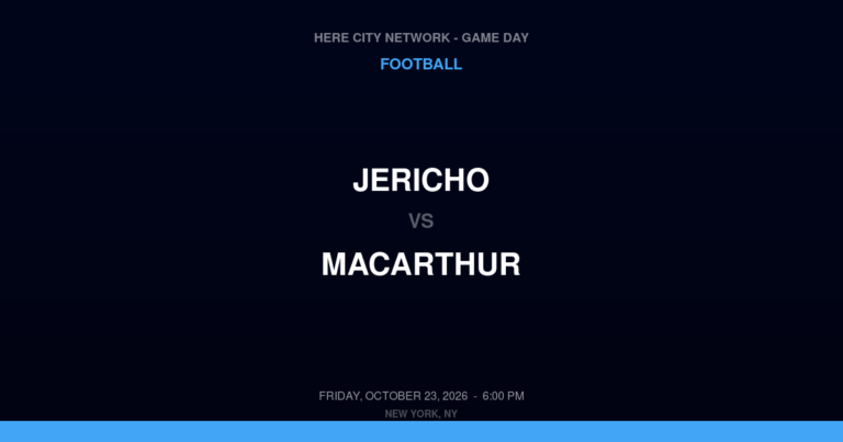 Jericho 0, MacArthur 2