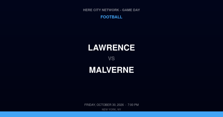 Lawrence at Malverne