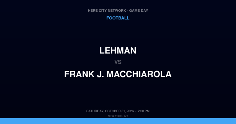Lehman at Frank J. Macchiarola