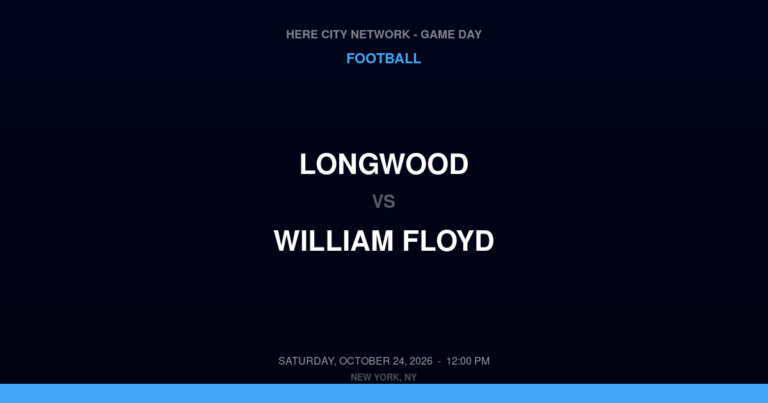 Longwood 33, William Floyd 20