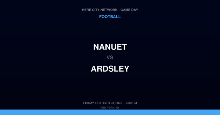 Nanuet 21, Ardsley 41