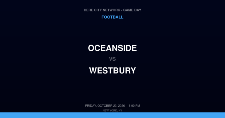 Oceanside 35, Westbury 8