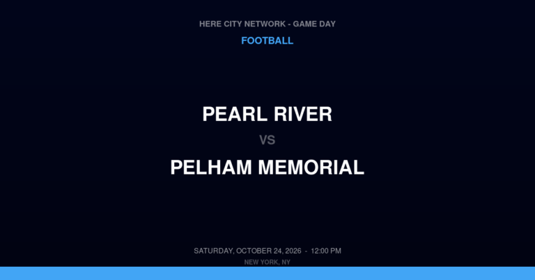 Pearl River 21, Pelham Memorial 49