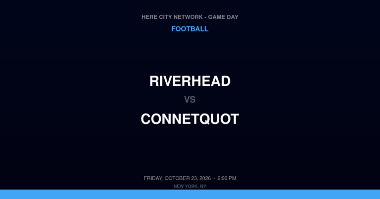 Riverhead 6, Connetquot 42