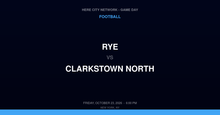 Rye 28, Clarkstown North 7